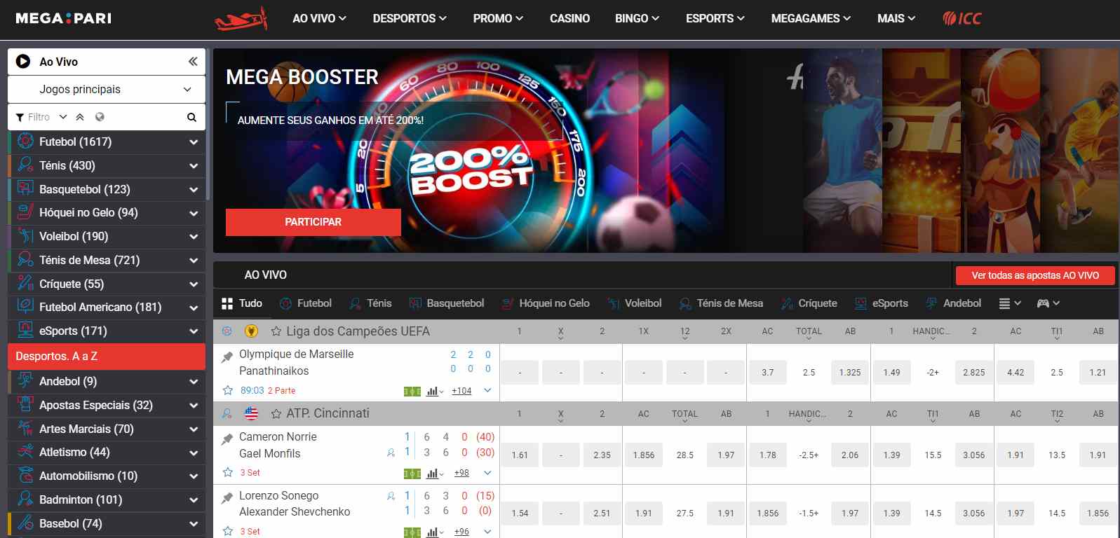 Megapari Casino Ao Vivo pt