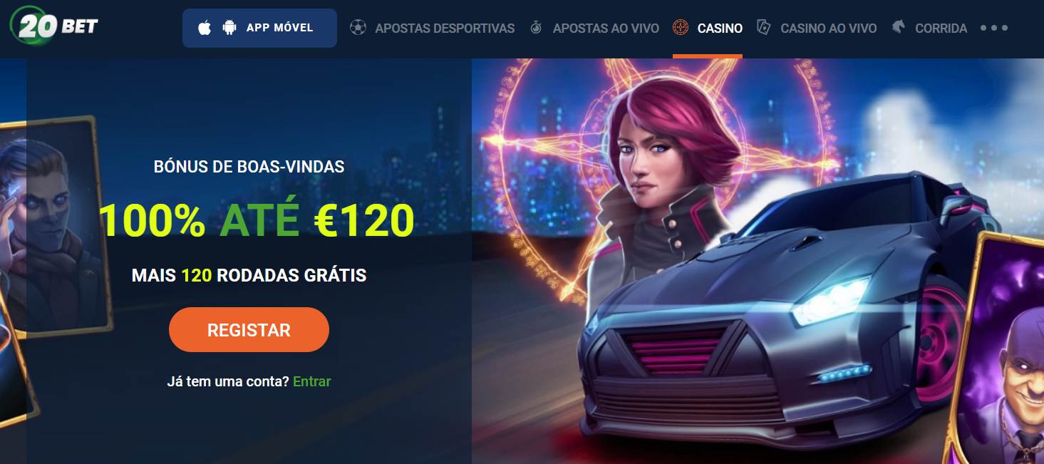 20bet bonus de boas-vindas