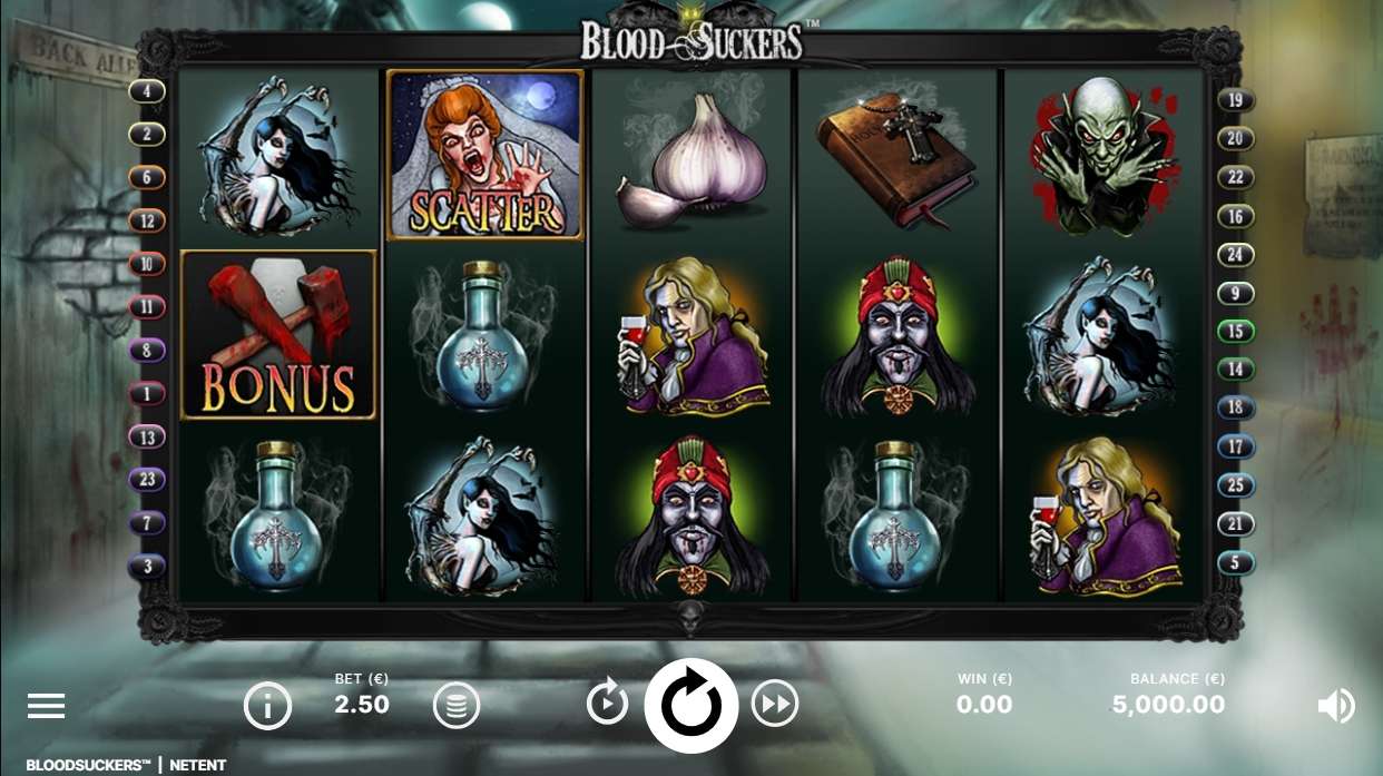 Blood Suckers, NetEnt