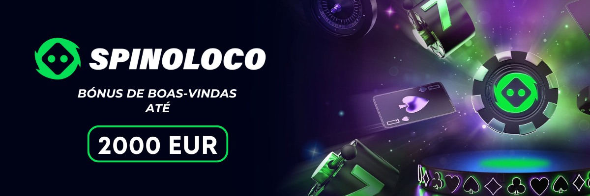 Spinoloco Bónus de boas-vindas