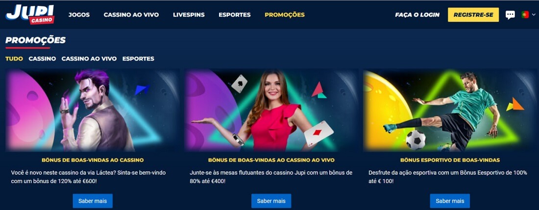Jupi casino Portugal