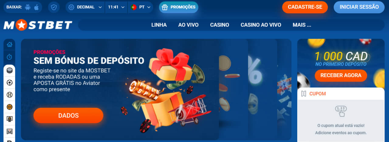 Mostbet bonuses