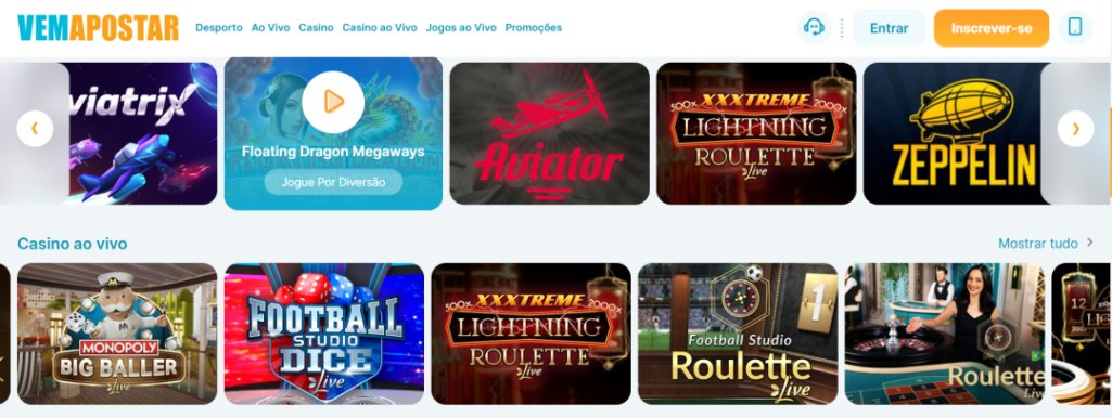 Vemapostar Games Portugal
