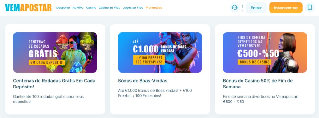 Vemapostar Promotions Portugal