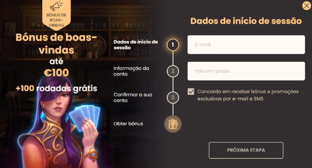 Processo de registro National Casino Portugal